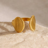 Adjustable Shell Ring