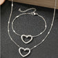 HeartGlow™ Necklace and Bracelet Combo