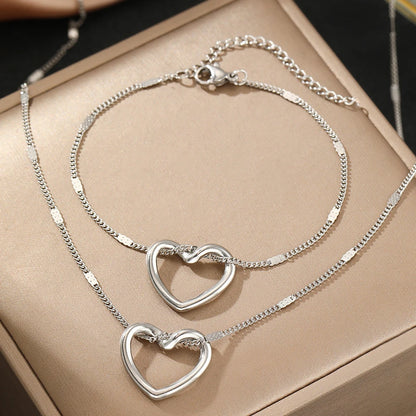 HeartGlow™ Necklace and Bracelet Combo